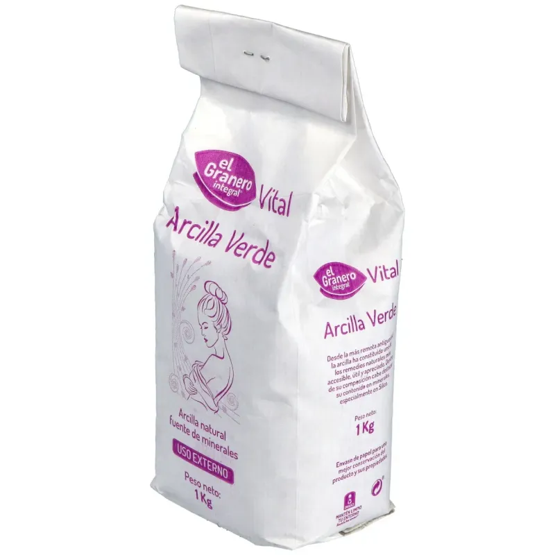 El granero arcilla verde 1kg | Farmacia Barata