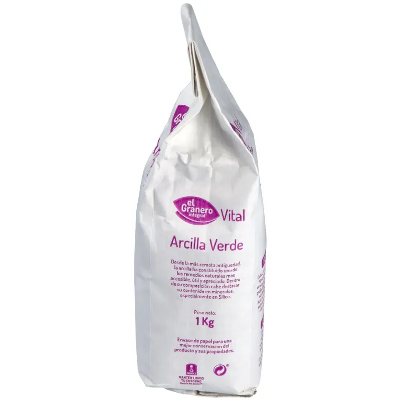 El granero arcilla verde 1kg | Farmacia Barata