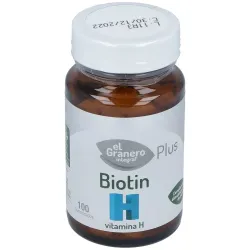 El granero biotin vitamina h 100 comp