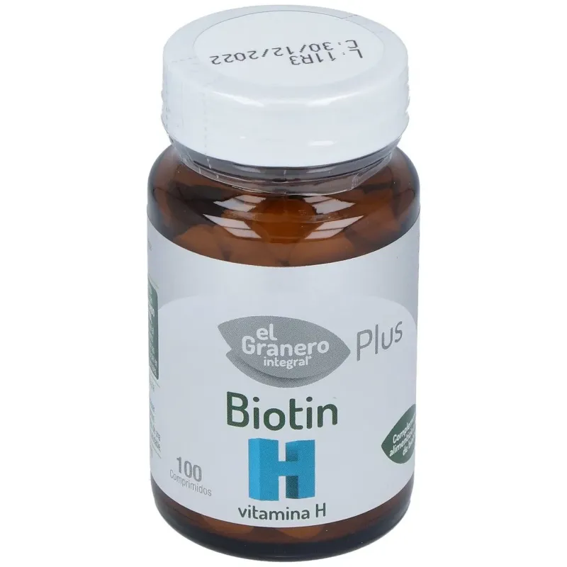 El granero biotin vitamina h 100 comp | Farmacia Barata El granero biotin vitamina h 100 comp | Farmacia Barata