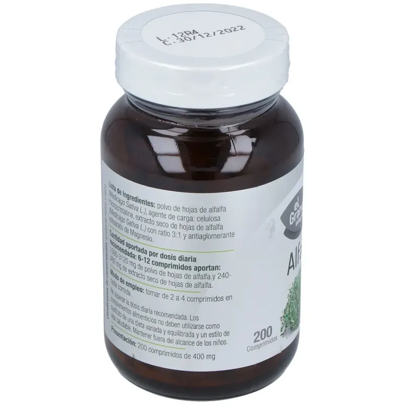 El granero alfalfa 200 comp | Farmacia Barata