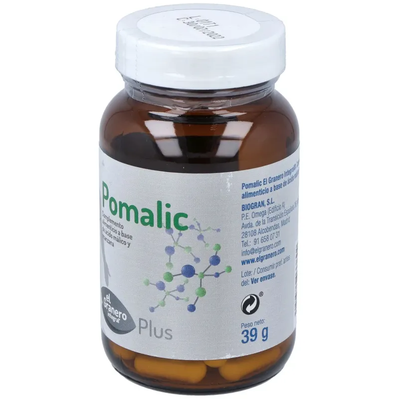 Pomalic (acido malico) 60cap. | Farmacia Barata