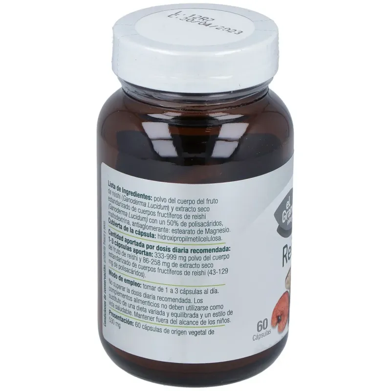 El granero intergral plus reishi 60 capsulas | Farmacia Barata El granero intergral plus reishi 60 capsulas | Farmacia Barata