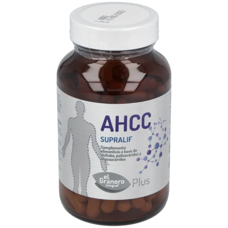 Granero integral ahcc supralif 565mg 120 cápsulas | Farmacia Barata Granero integral ahcc supralif 565mg 120 cápsulas | Farmacia Barata