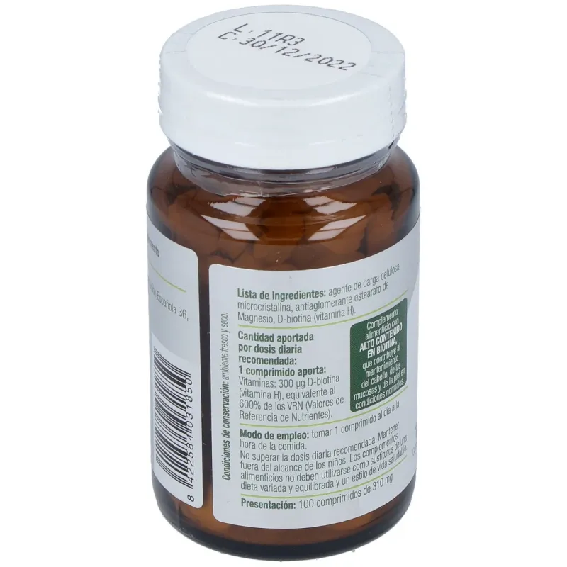 El granero biotin vitamina h 100 comp | Farmacia Barata El granero biotin vitamina h 100 comp | Farmacia Barata