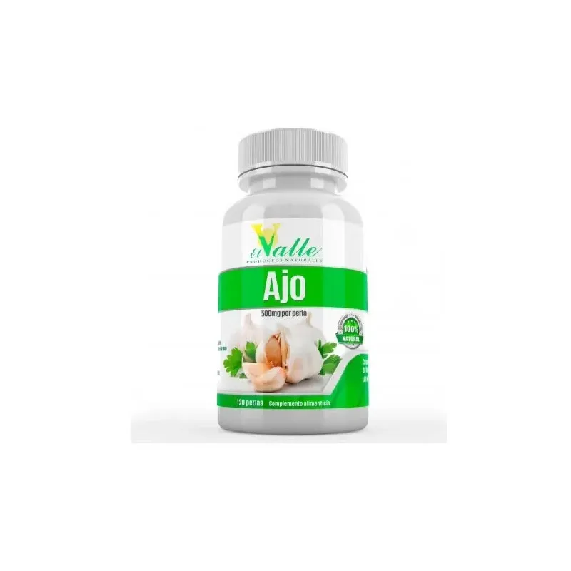 El valle aceite de ajo 500mg 120 perlas | Farmacia Barata