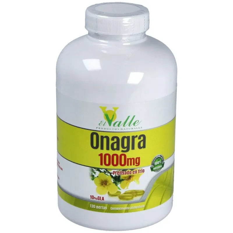 Aceite de onagra 1000mg. 130perlas | Farmacia Barata