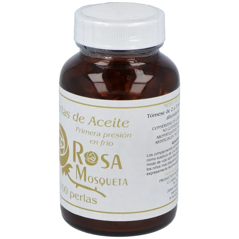 El valle rosa mosqueta 100 perlas | Farmacia Barata