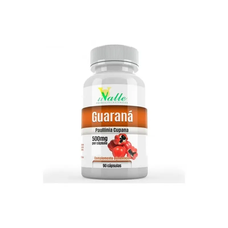 El valle guarana 500mg 90caps | Farmacia Barata