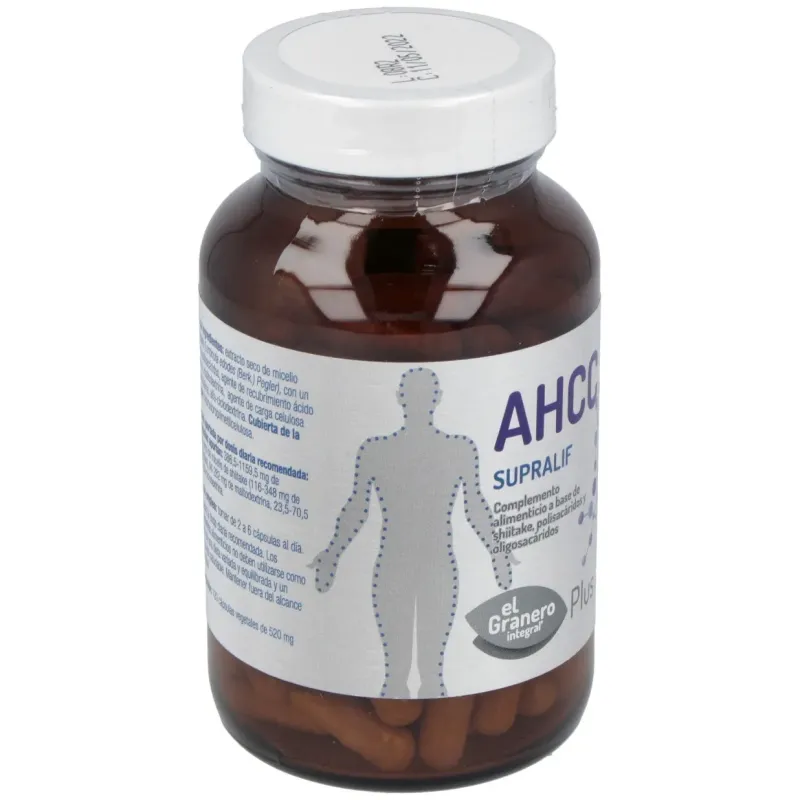 Granero integral ahcc supralif 565mg 120 cápsulas | Farmacia Barata Granero integral ahcc supralif 565mg 120 cápsulas | Farmacia Barata