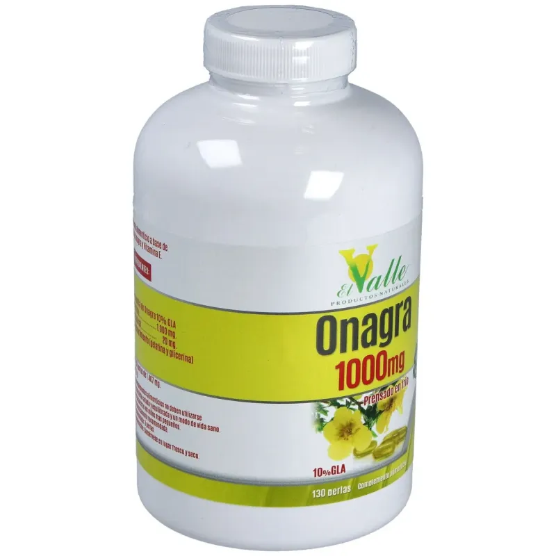 Aceite de onagra 1000mg. 130perlas | Farmacia Barata