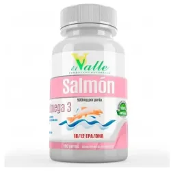 El valle aceite de salmon 100 perlas