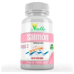 El valle aceite de salmon 400 perlas