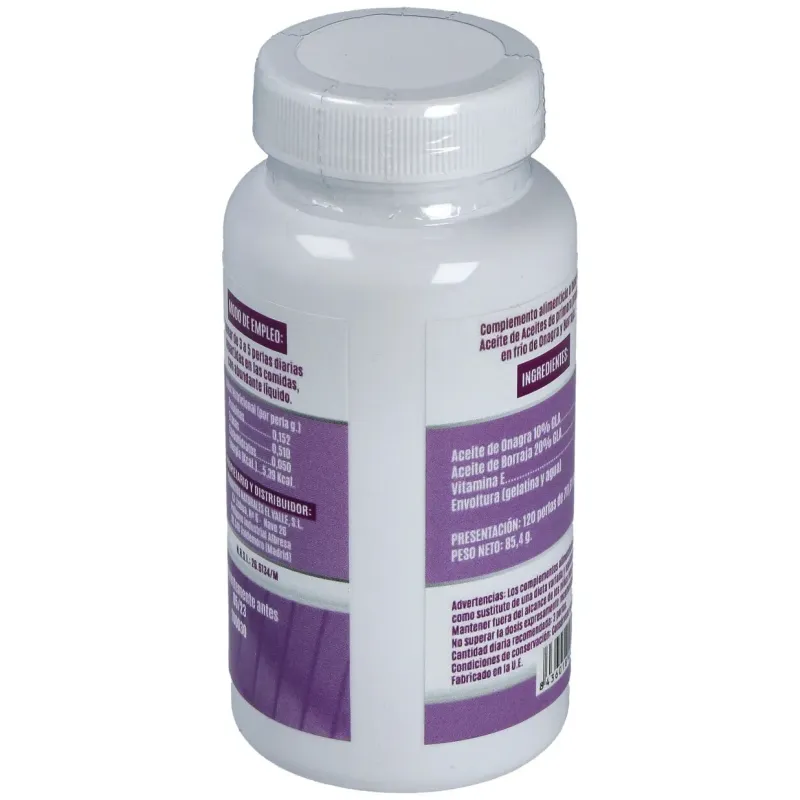 El valle onagra borraja vitamina e 120caps | Farmacia Barata