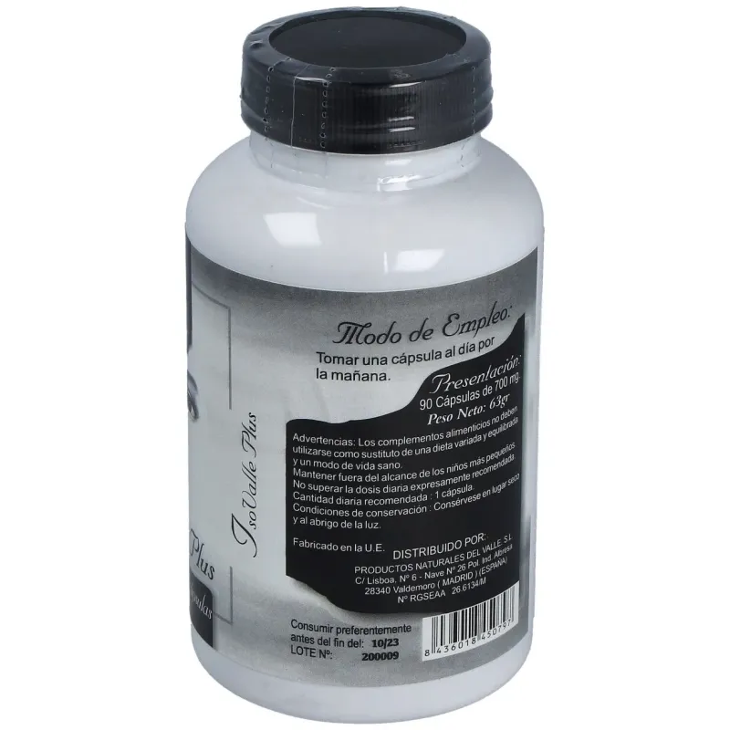 El valle iso valle plus 90caps | Farmacia Barata