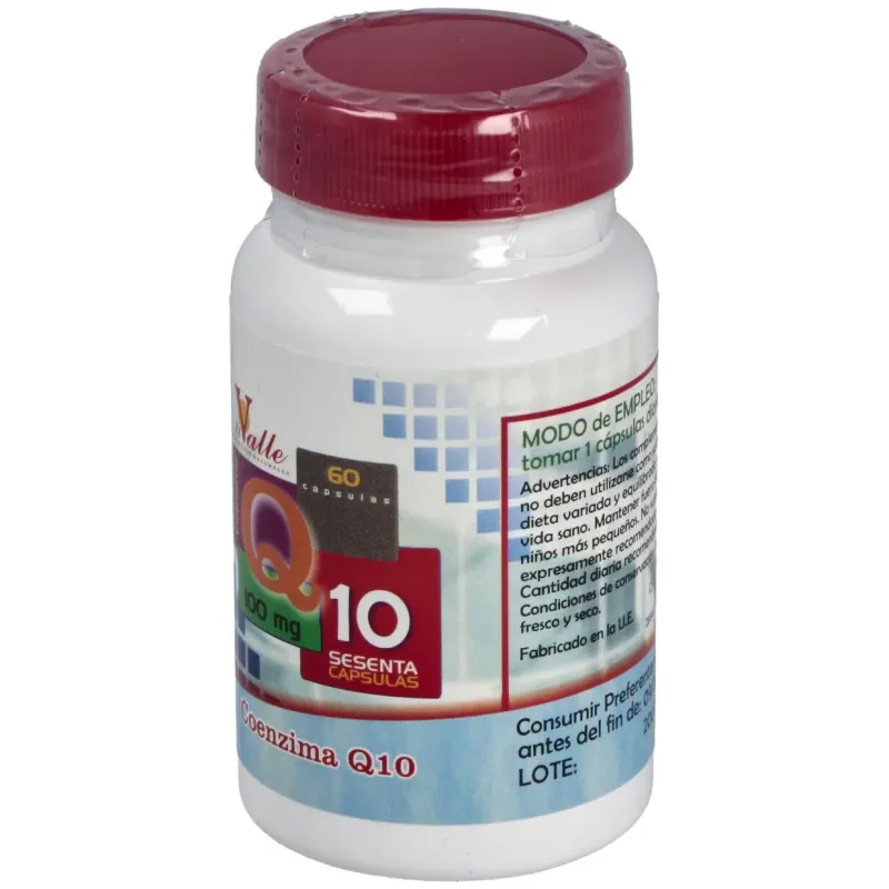 El valle coenzima q10 100mg 60caps | Farmacia Barata El valle coenzima q10 100mg 60caps | Farmacia Barata