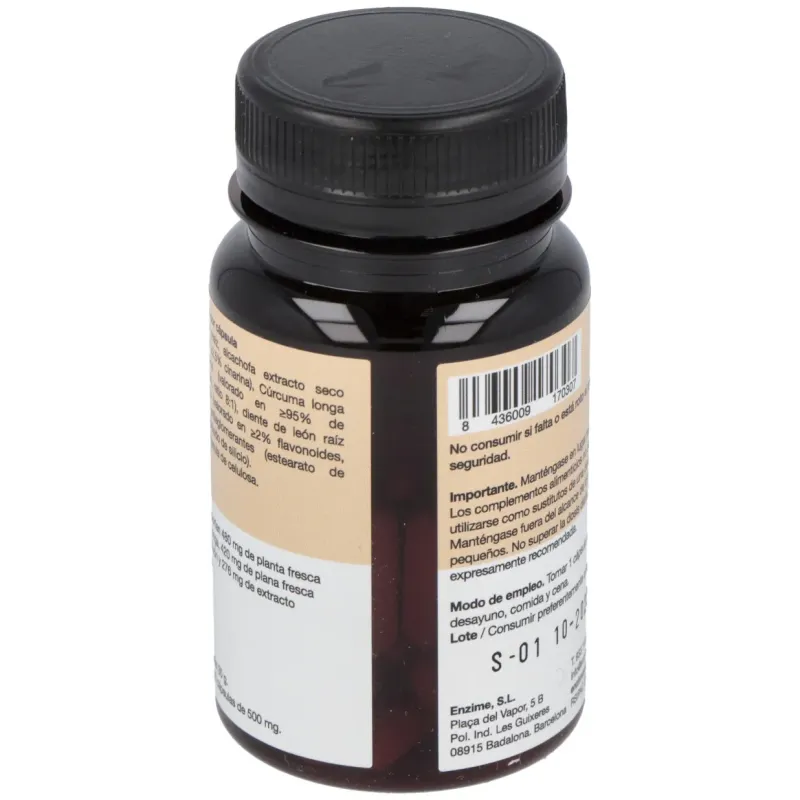 Enzime sabinco hepazime 60caps | Farmacia Barata