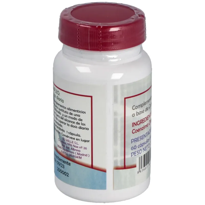 El valle coenzima q10 100mg 60caps | Farmacia Barata El valle coenzima q10 100mg 60caps | Farmacia Barata