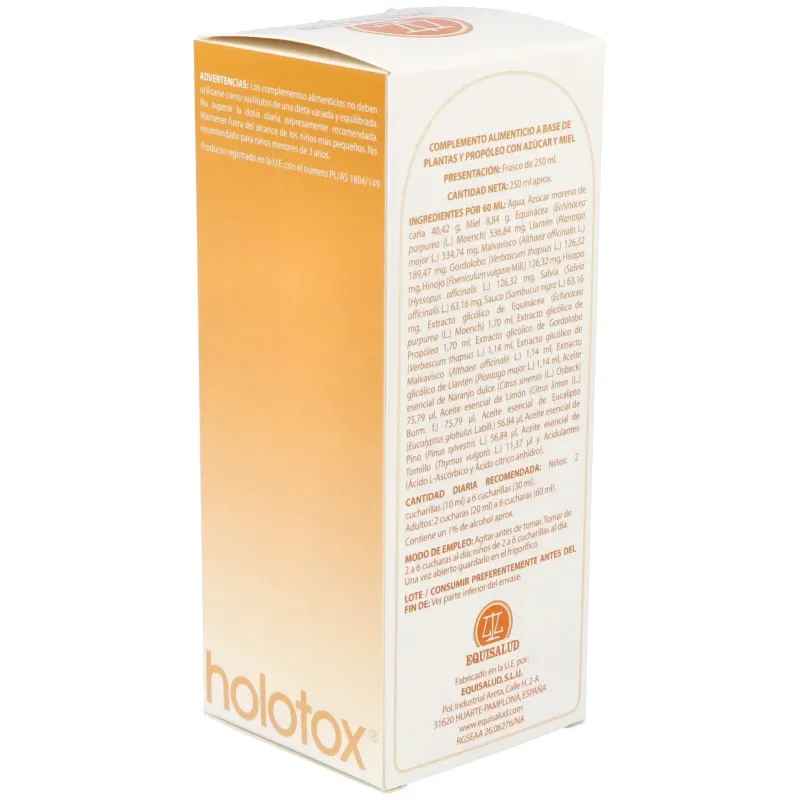 Equisalud holotox jarabe 250ml | Farmacia Barata