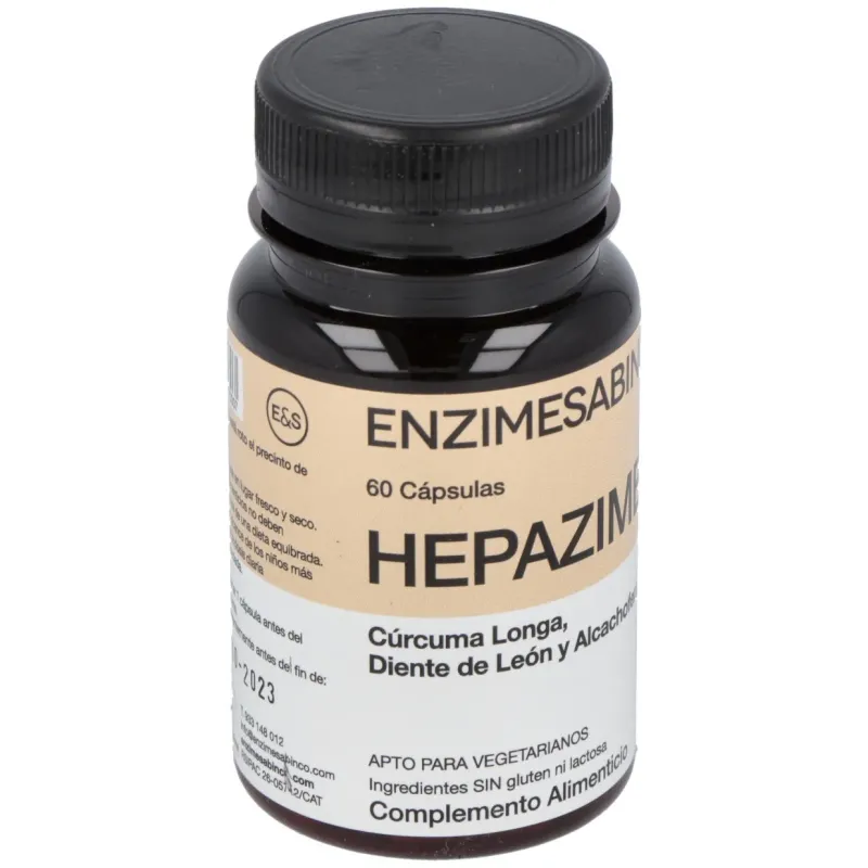 Enzime sabinco hepazime 60caps | Farmacia Barata