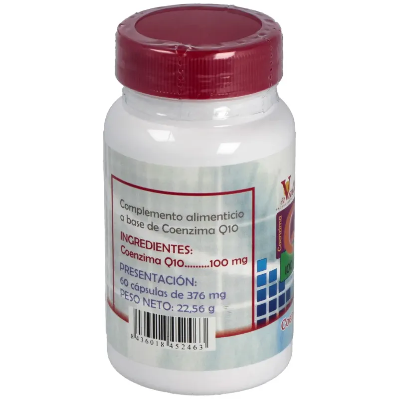 El valle coenzima q10 100mg 60caps | Farmacia Barata El valle coenzima q10 100mg 60caps | Farmacia Barata