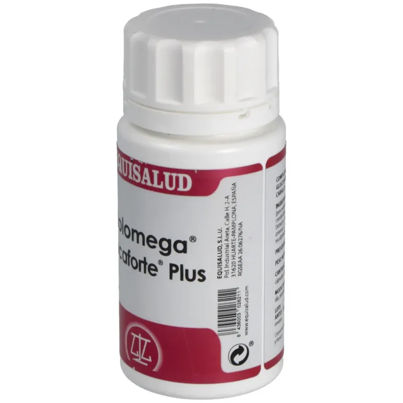 Holomega glucaforte plus 50 cápsulas | Farmacia Barata