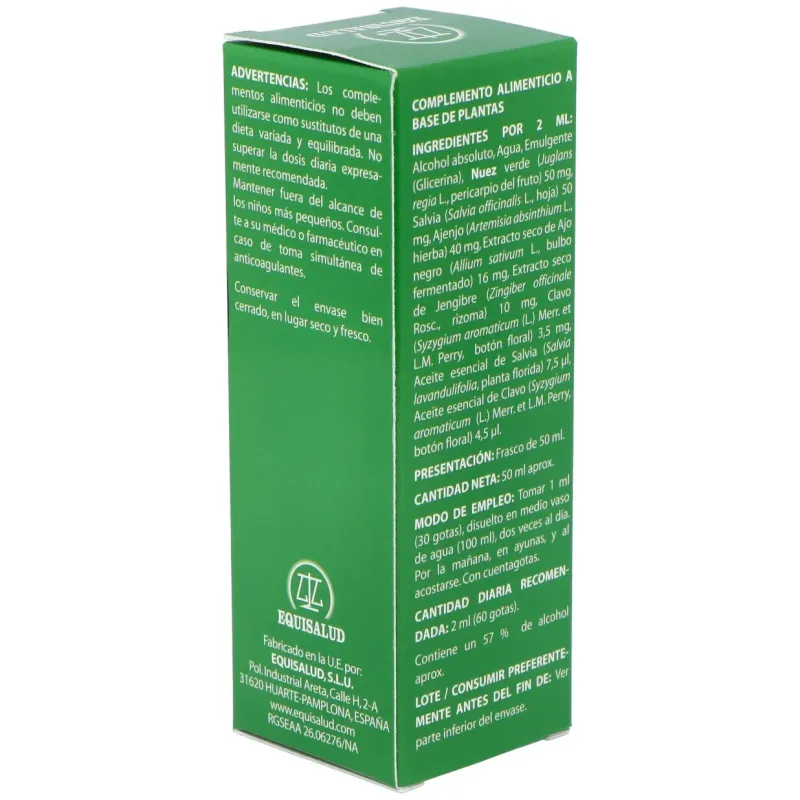 Equisalud holoextract parasistop 50 ml | Farmacia Barata