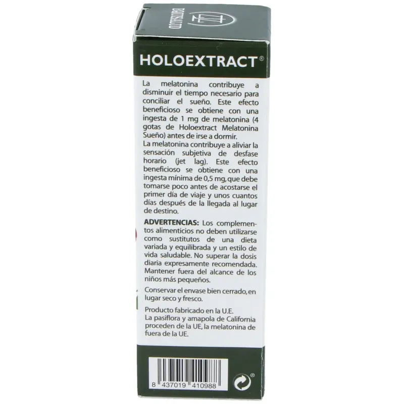 Holoextract melatonina sueño 50ml. | Farmacia Barata Holoextract melatonina sueño 50ml. | Farmacia Barata
