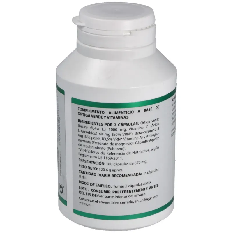 Holofit ortiga verde 180cap. | Farmacia Barata