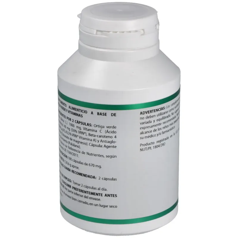 Holofit ortiga verde 180cap. | Farmacia Barata