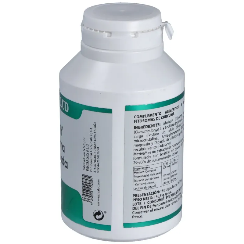 Equisalud holofit cúrcuma fitosomada 180caps | Farmacia Barata Equisalud holofit cúrcuma fitosomada 180caps | Farmacia Barata