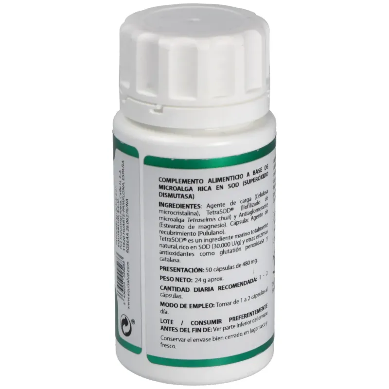 Holofit tetrasod microalga tetraselmis chuii 50cap | Farmacia Barata Holofit tetrasod microalga tetraselmis chuii 50cap | Farmacia Barata