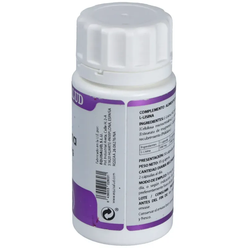 Holomega l-lisina 50cap. | Farmacia Barata Holomega l-lisina 50cap. | Farmacia Barata