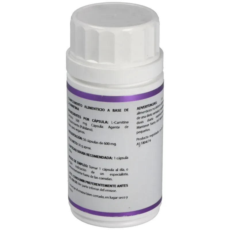 Holomega l- carnitina 50cáps