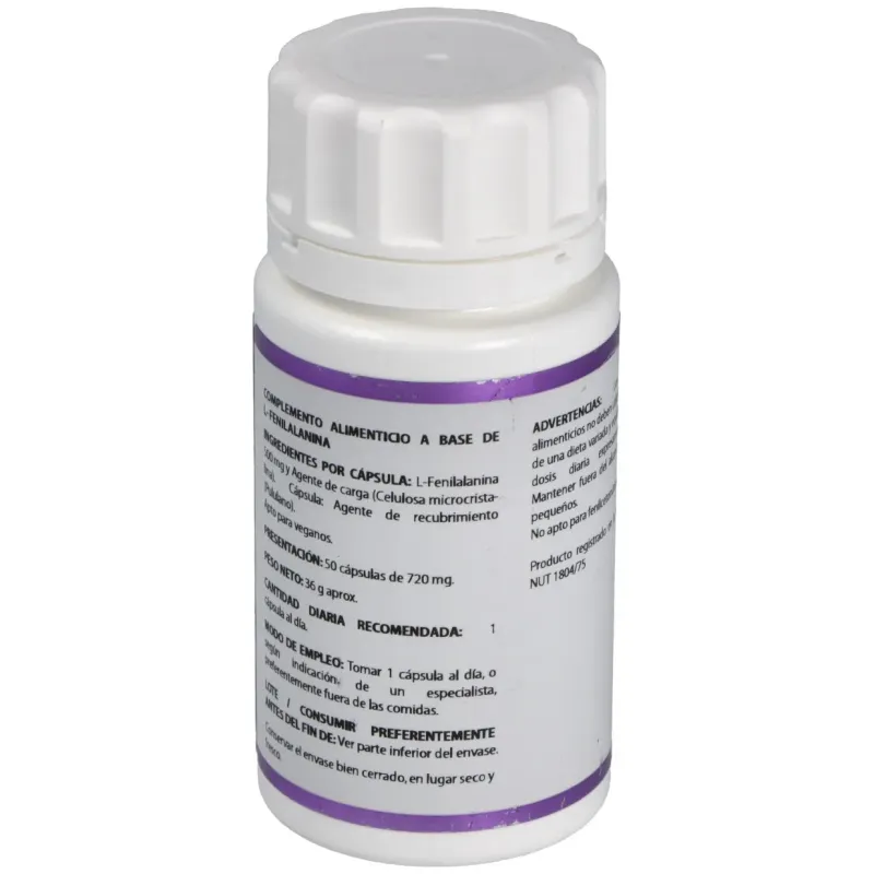 Equisalud l-fenilalanina 500mg 50caps | Farmacia Barata