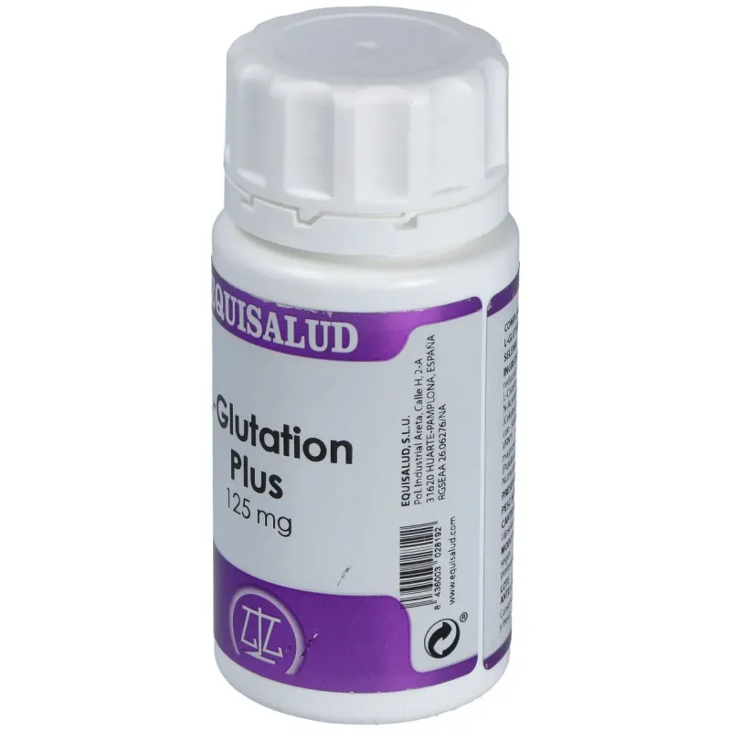 Equisalud l-glutatión plus 125mg 50caps | Farmacia Barata Equisalud l-glutatión plus 125mg 50caps | Farmacia Barata
