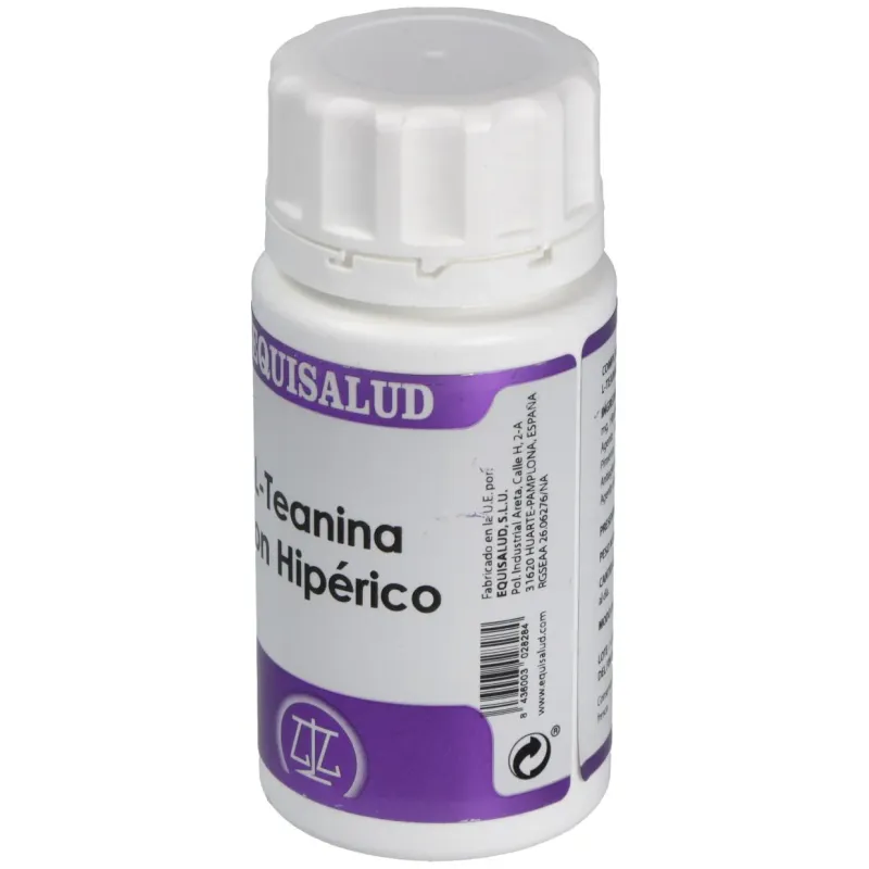 Holomega l- teanina con hipérico 50 cáps | Farmacia Barata