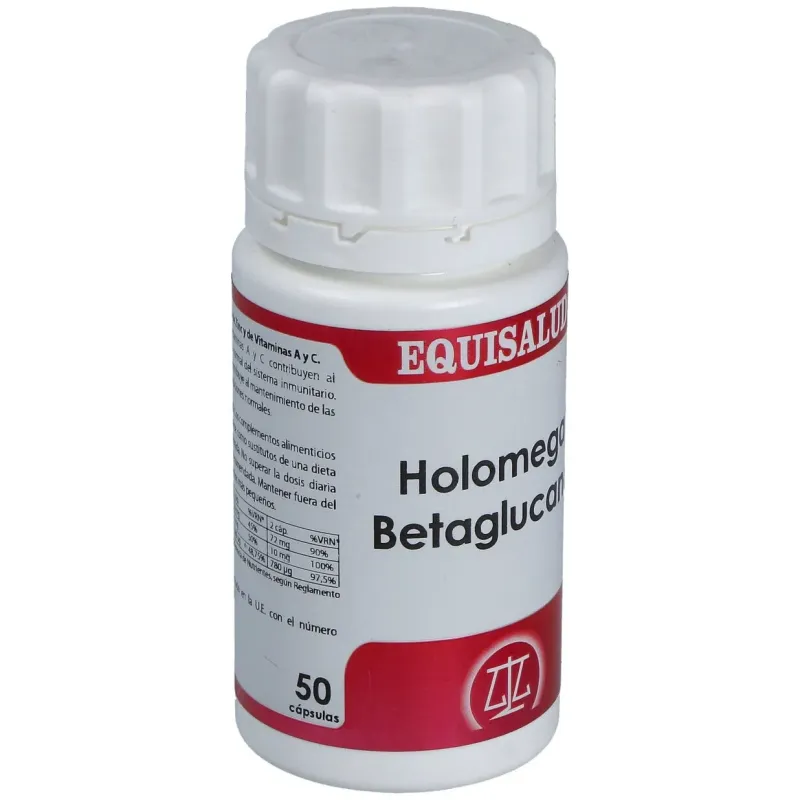 Equisalud holomega betaglucano 50caps | Farmacia Barata