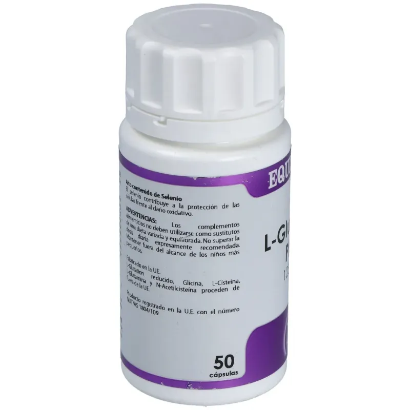 Equisalud l-glutatión plus 125mg 50caps | Farmacia Barata Equisalud l-glutatión plus 125mg 50caps | Farmacia Barata