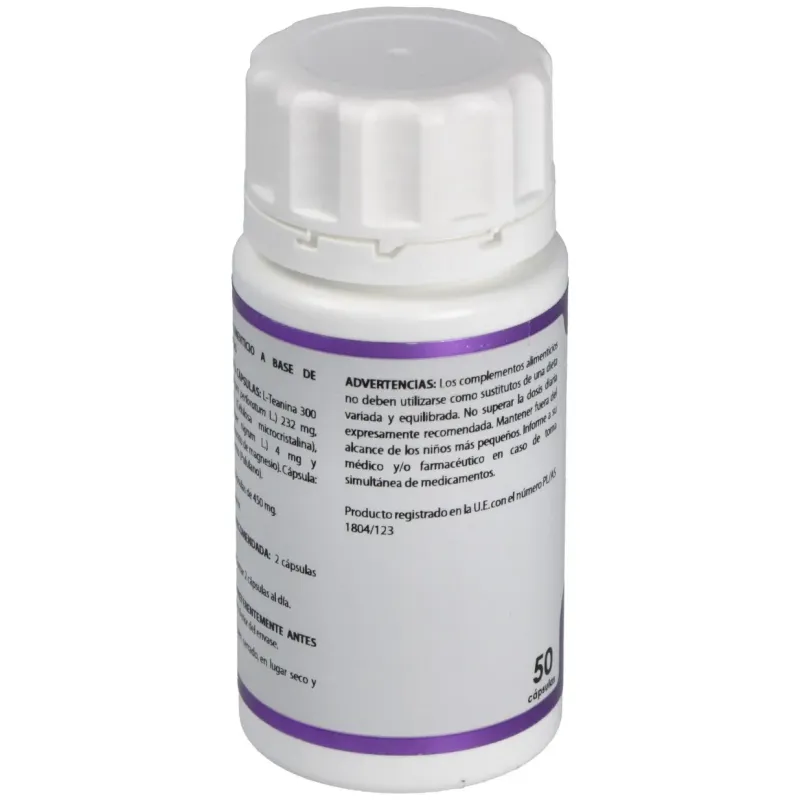 Holomega l- teanina con hipérico 50 cáps | Farmacia Barata