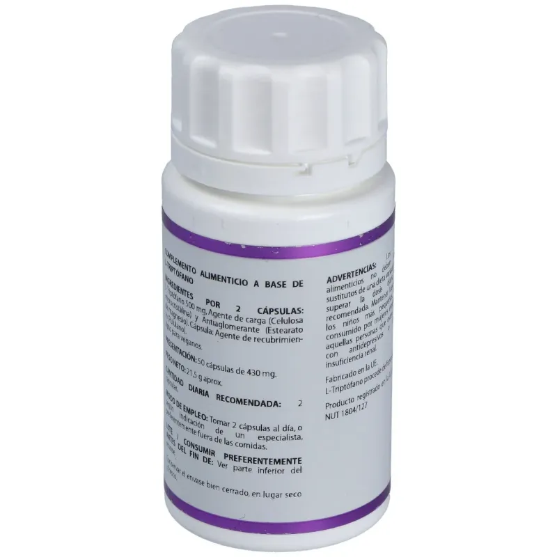 Holomega l-triptofano 50cap. | Farmacia Barata Holomega l-triptofano 50cap. | Farmacia Barata