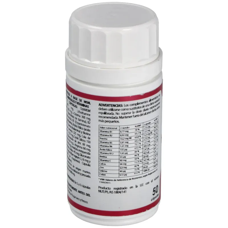 Holomega hair skin and nails 50cap. | Farmacia Barata