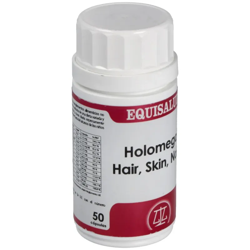 Holomega hair skin and nails 50cap. | Farmacia Barata
