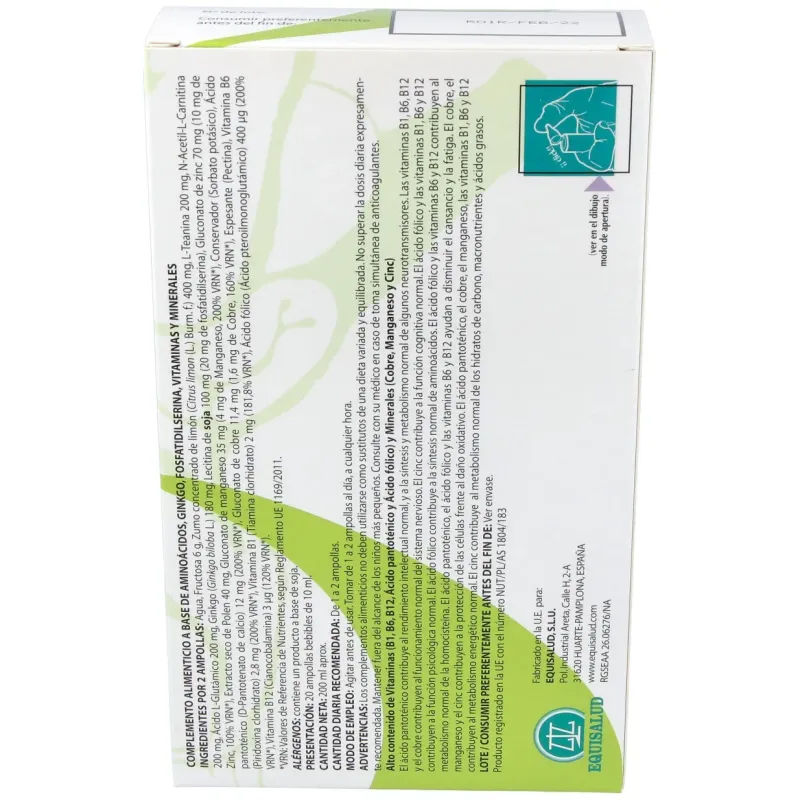 Holomega brainet 20 ampollas | Farmacia Barata