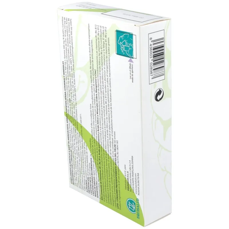 Holomega brainet 20 ampollas | Farmacia Barata