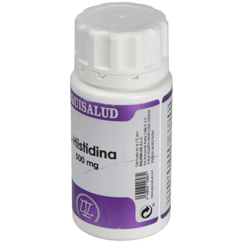 Equisalud l-histidina 500mg 50caps | Farmacia Barata