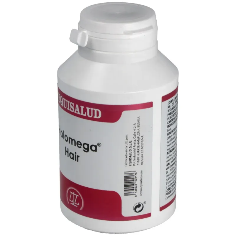 Equisalud holomega hair 180caps | Farmacia Barata