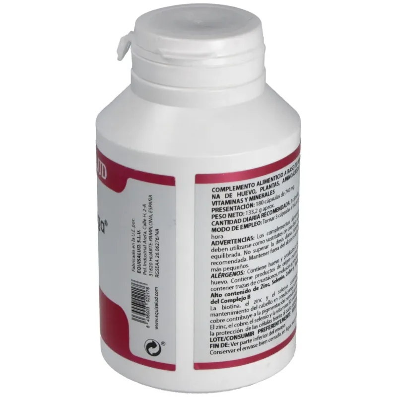Equisalud holomega hair 180caps | Farmacia Barata