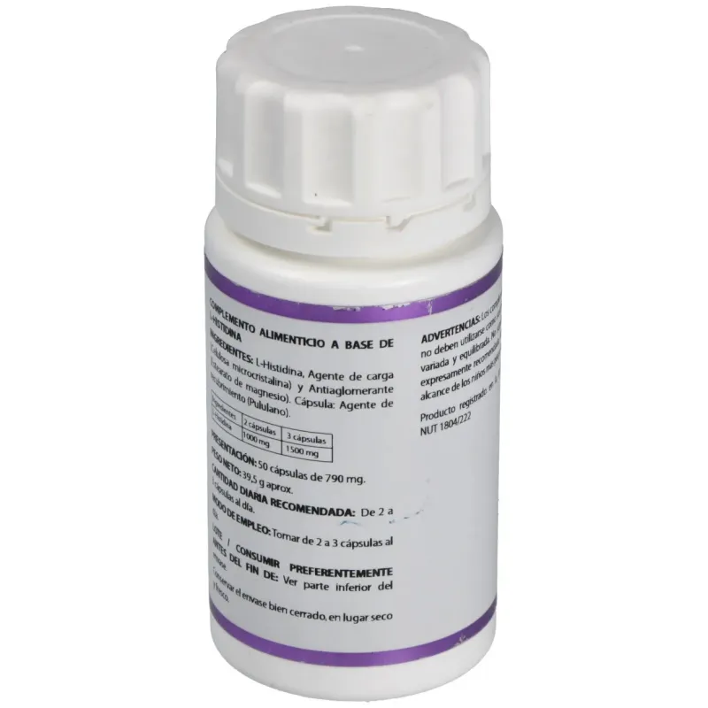 Equisalud l-histidina 500mg 50caps | Farmacia Barata