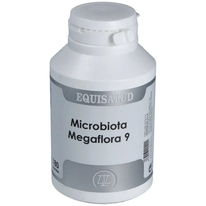 Equisalud microbiota megaflora 9 180caps | Farmacia Barata
